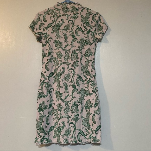 Urban Outfitters Paisley Mini Dress Size Medium - Picture 3 of 12